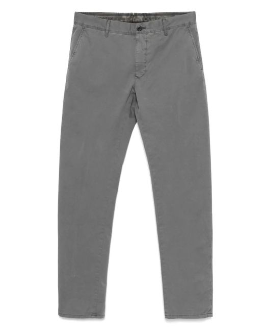 メンズ Incotex Gabardine Trousers Gray