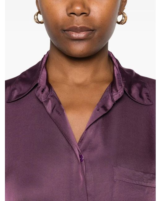 Camicia Con Taschino di Dixie in Purple