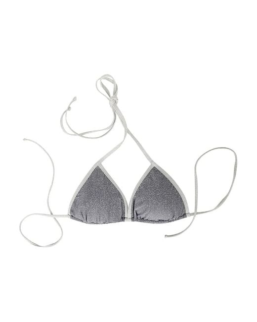 Mc2 Saint Barth Metallic Leah String