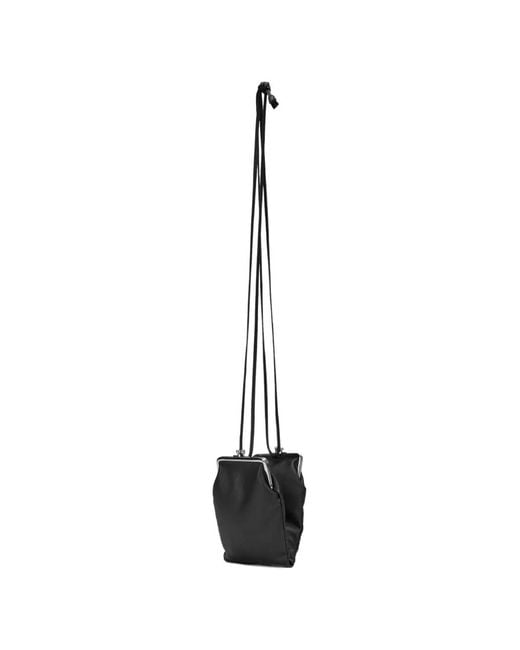 Y's Yohji Yamamoto White Clasp-Fastening Calf Leather Mini Bag