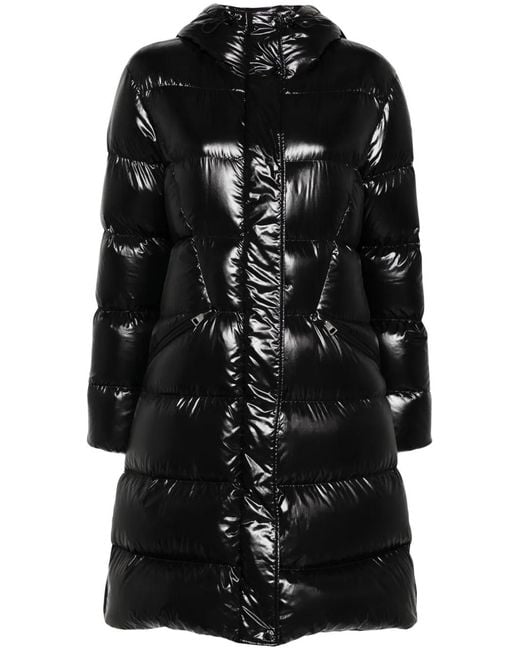 Abrigo Bellevue Moncler de color Black