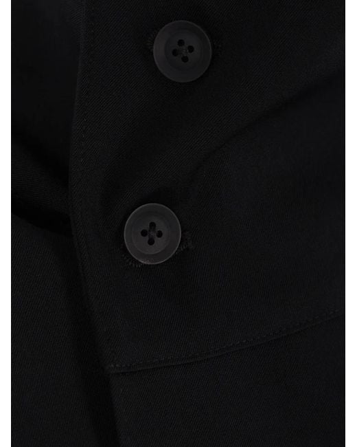 Yohji Yamamoto Jas Met Knopen in het Black voor heren