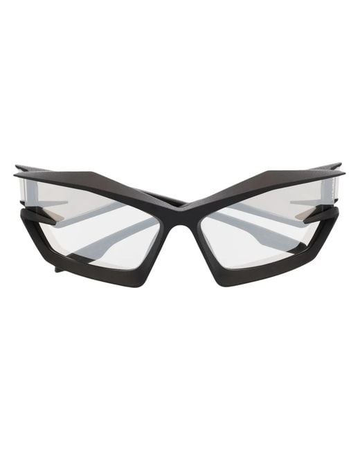 Givenchy Brown Giv Cut Square-Frame Sunglasses