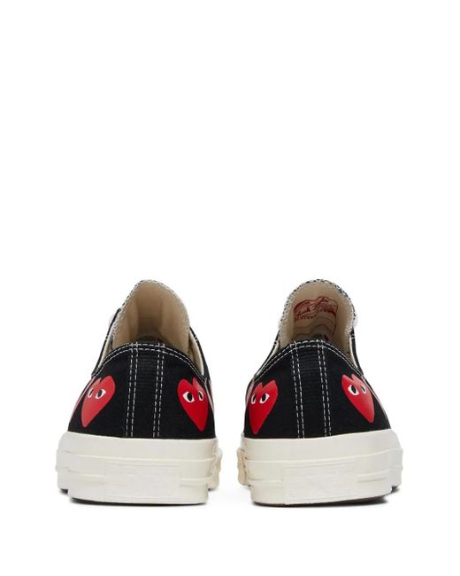 COMME DES GARÇONS PLAY White X Converse Chuck 70 Sneakers