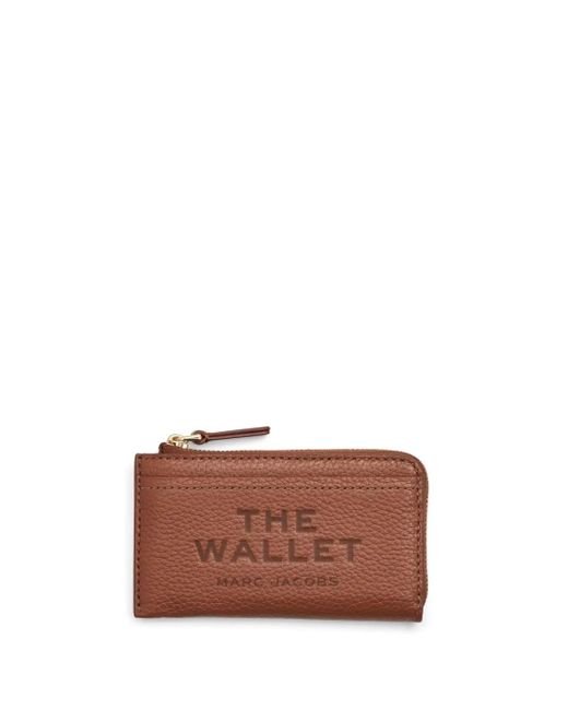 Marc Jacobs Brown The Top Zip Multi Wallet