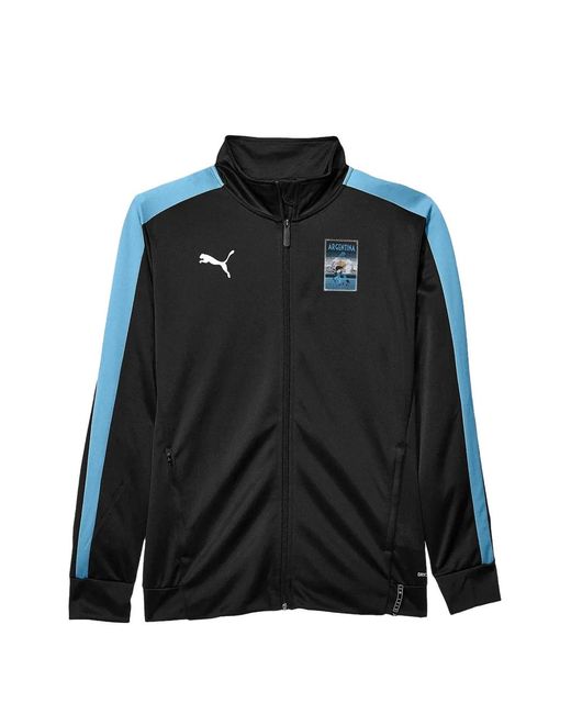 PUMA Black Copa America T7 Zip-Up Jacket for men