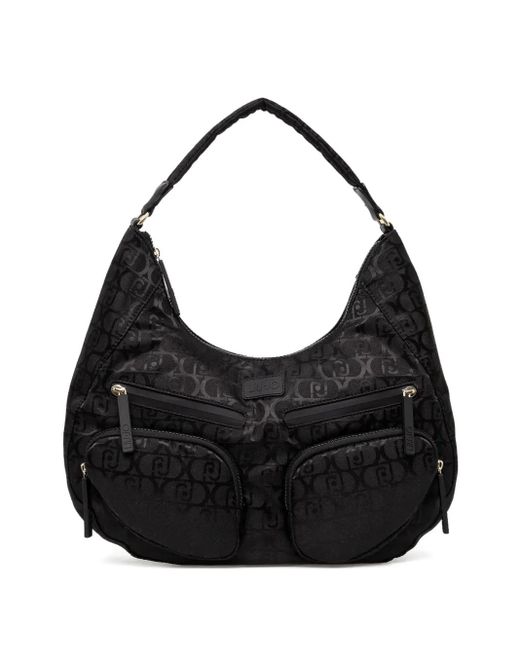 Liu Jo モノグラム ハンドバッグ Black