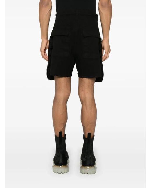 Rick Owens Black Short Shorts for men