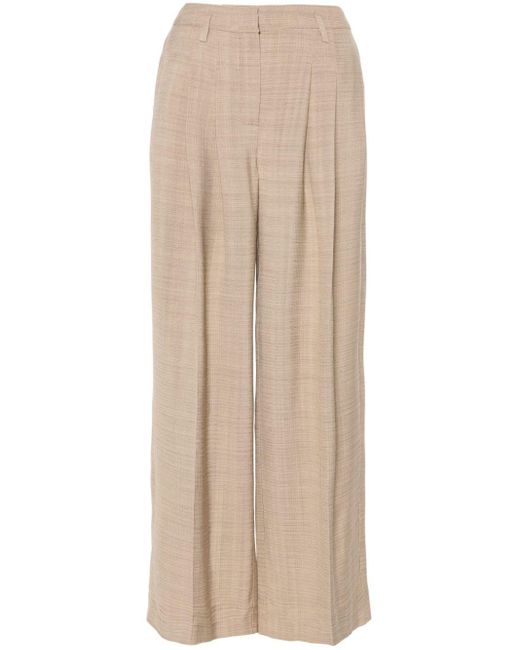 Herskind Natural Lotus Wide-leg Trousers