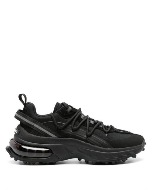 DSquared² Black Bubble Chunky Sneakers for men