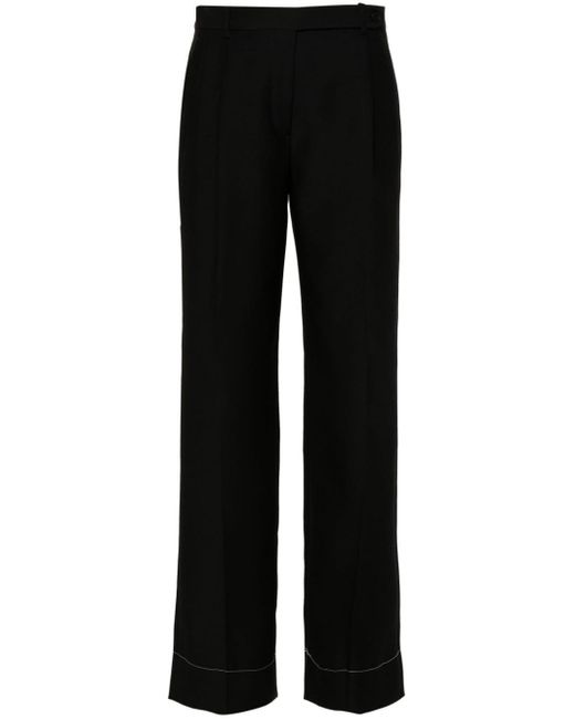 Pantalones anchos Brioni de color Black