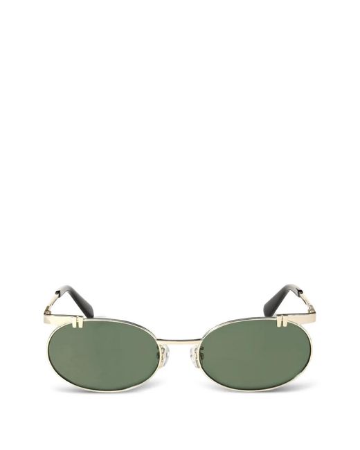 Off-White c/o Virgil Abloh Multicolor Lunettes De Soleil À Monture Ovale