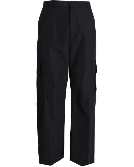 HUGO Blue Cargo Trousers for men