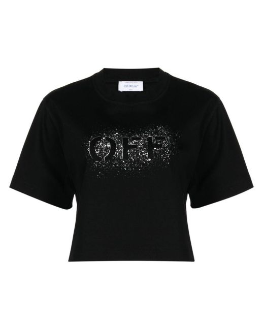 Off-White c/o Virgil Abloh ロゴ Tシャツ Black