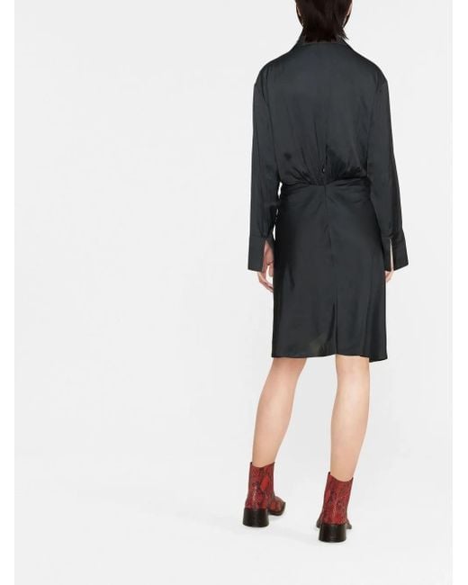 Zadig & Voltaire Black Rozo Midikleid