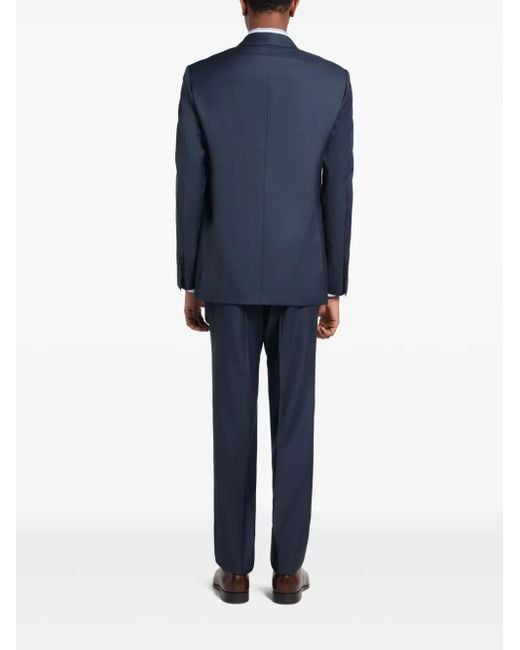 Tom Ford Blue Single-Breasted Suit for men