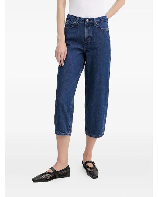 Marc O' Polo Blue Cropped Jeans