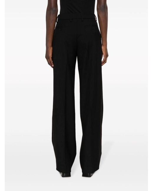 Pantalon de tailleur en laine Gucci en coloris Black