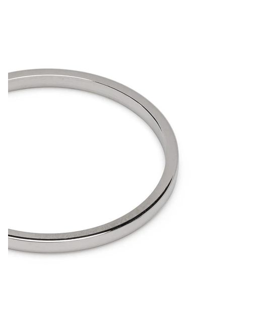 Le Gramme White 18Kt Slick Polished Ring
