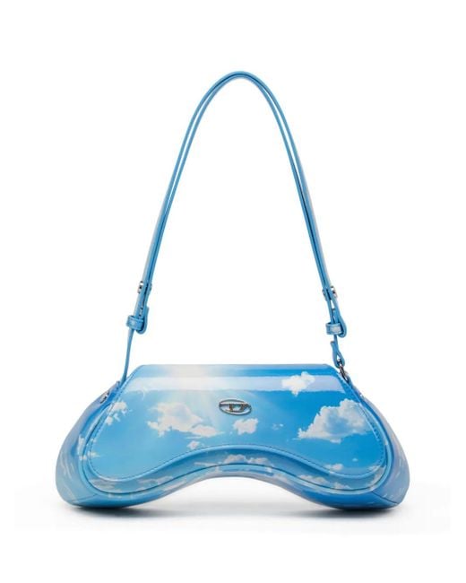 DIESEL Play ショルダーバッグ Blue