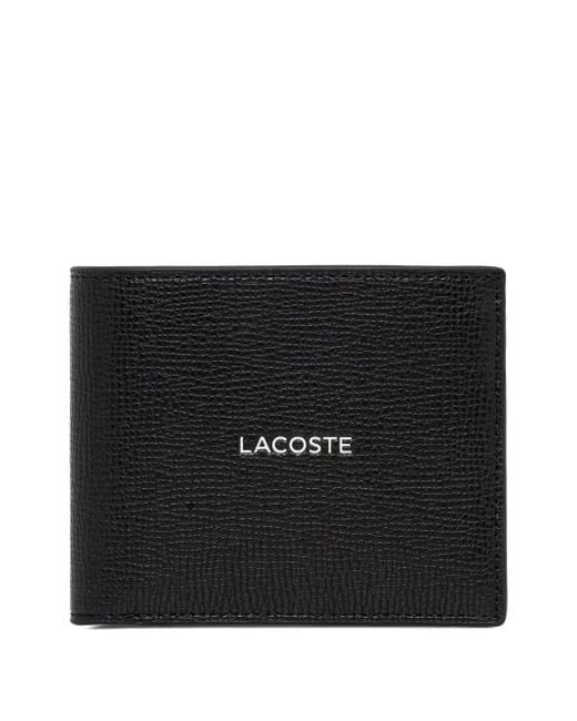 Lacoste Black Ossian Logo-print Wallet for men