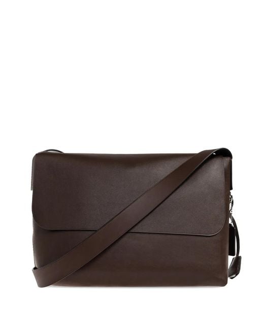 COACH Brown Shoulder Bag "Ludlow Messenger" for men