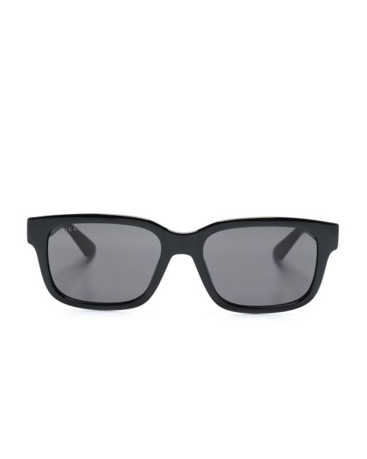 Gucci Gray Wayfarer-frame Sunglasses for men