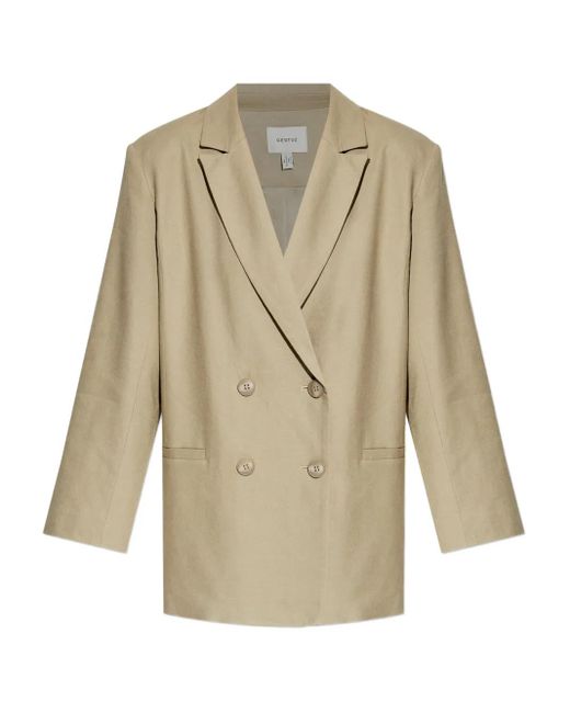 Gestuz Women's Natural Izza Blazer