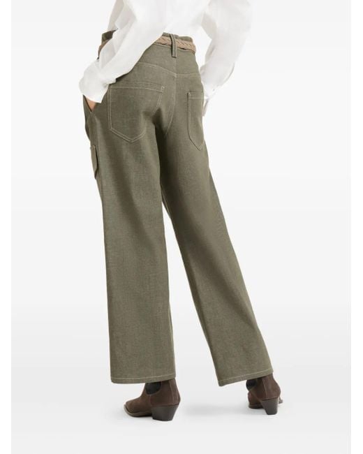 Brunello Cucinelli カーゴパンツ Green