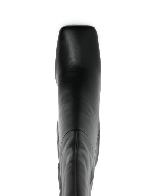 Senso Black Saryne 90Mm Leather Boots