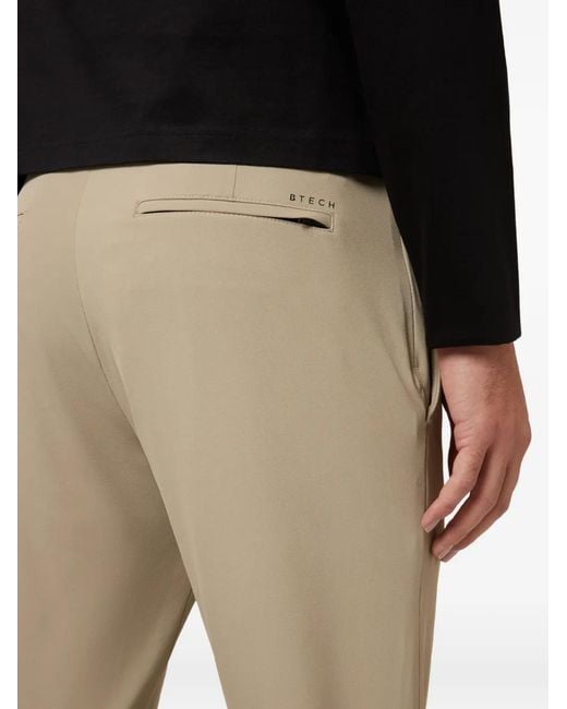 Boggi Natural Belt-Loops Trousers for men