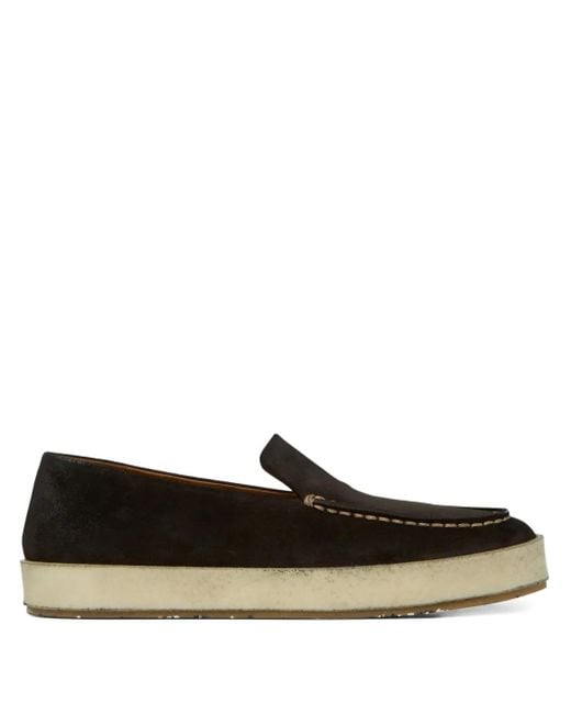 Marsèll Brown Cassablocco Stitched Loafers