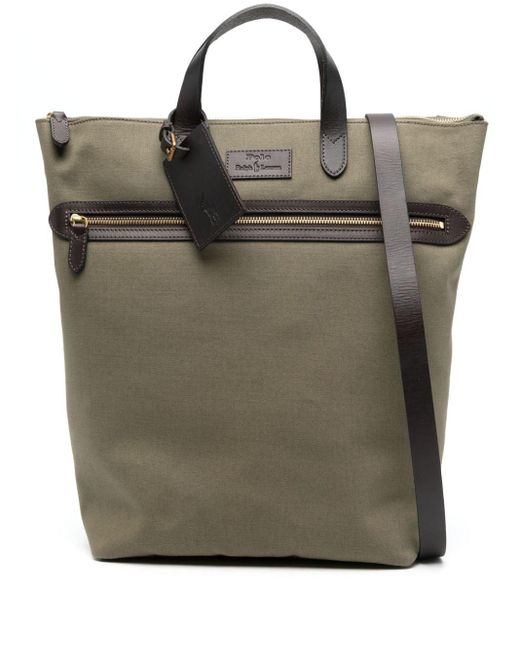 Polo Ralph Lauren Green Work Tote Bag for men