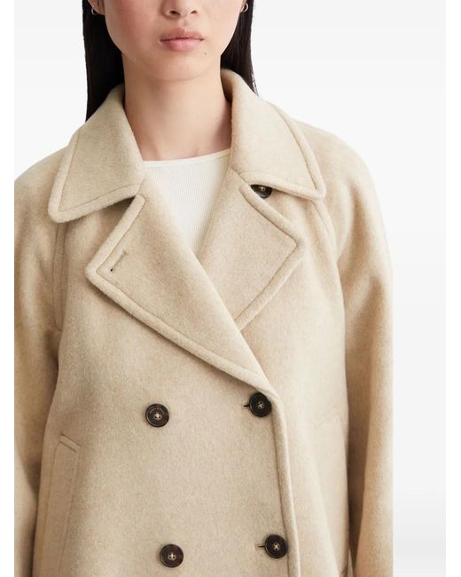 Marc O' Polo Natural Double-Breasted Coat