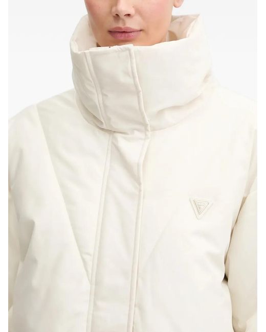 Guess Gewatteerd Donsjack in het White