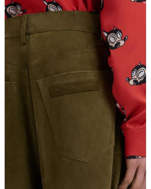 Marni Green Pantalone for men