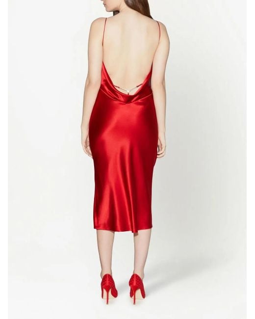 Fleur du Mal Midi Slip in het Red