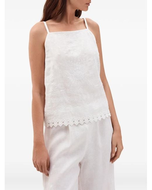 Eres White Corail Top
