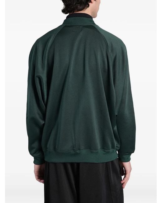Needles Green Zip-Up Track Jacket for men
