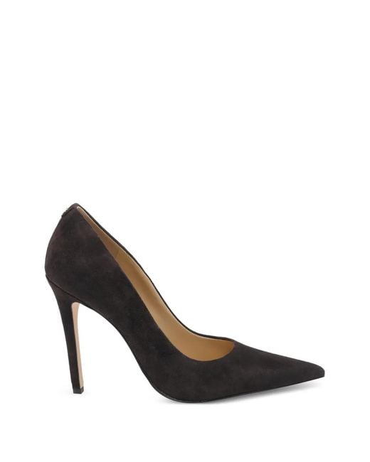 MICHAEL Michael Kors Black Elyse Suede Pumps