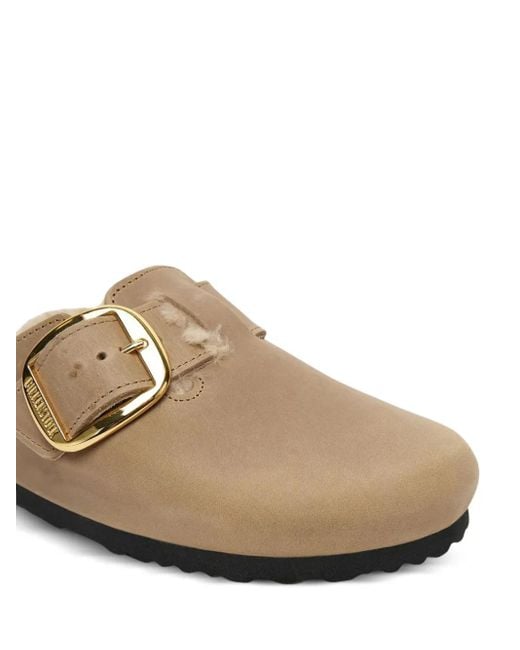 Mules Boston À Boucle Birkenstock en coloris Brown