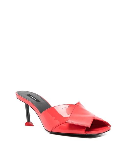 Givenchy Red Boudoir Sandals