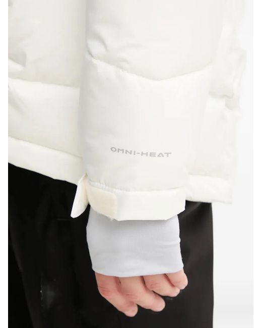 Giacca Da Sci Con Cappuccio E Zip di Columbia in White