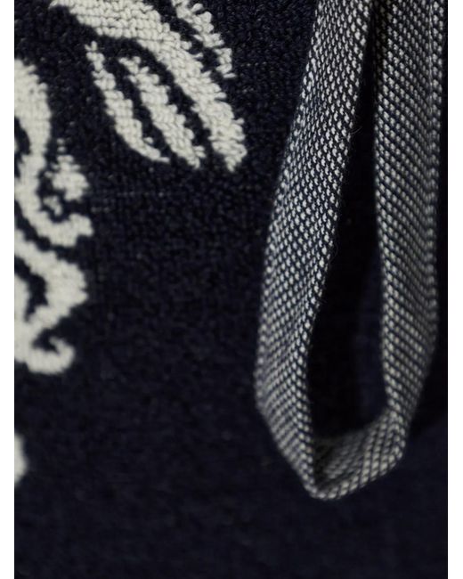 Versace Medusa Head Wikkelstrandrok in het Blue