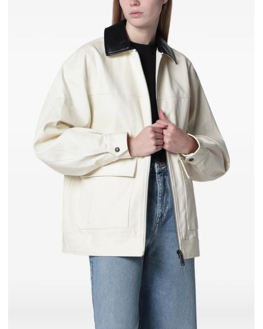 Anine Bing White Holden Jacket