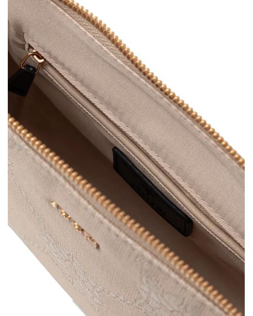 Joop! Natural Mosaico Jasmina Monogram-Pattern Shoulder Bag