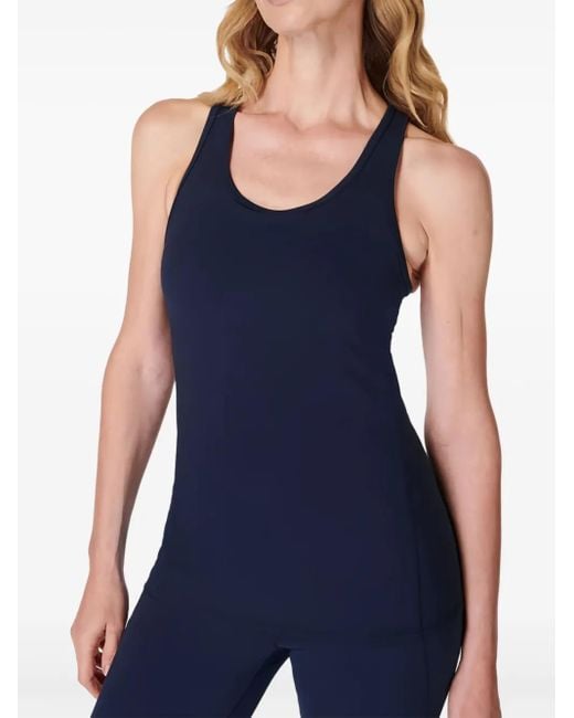 Sweaty Betty Power レーサーバック タンクトップ Blue