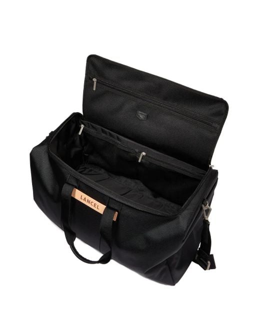 Lancel Black Neo Partance De Weekender Bag