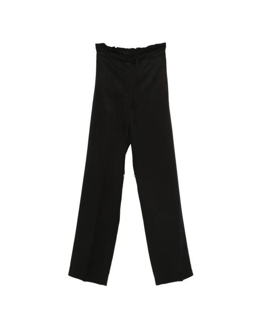 Liu Jo Black Drawstring Trousers