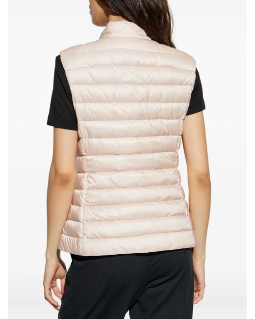 Moncler Natural Ghany Quilted Sleeveless Gilet